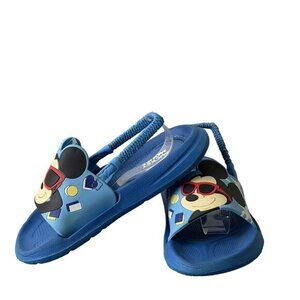 Disney Mickey Mouse‎ Kids Sandals Blue Size 9/10